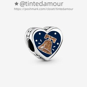 Pandora Pennsylvania Heart Charm|Pendant